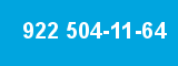 922 504-11-64 922 504-11-64